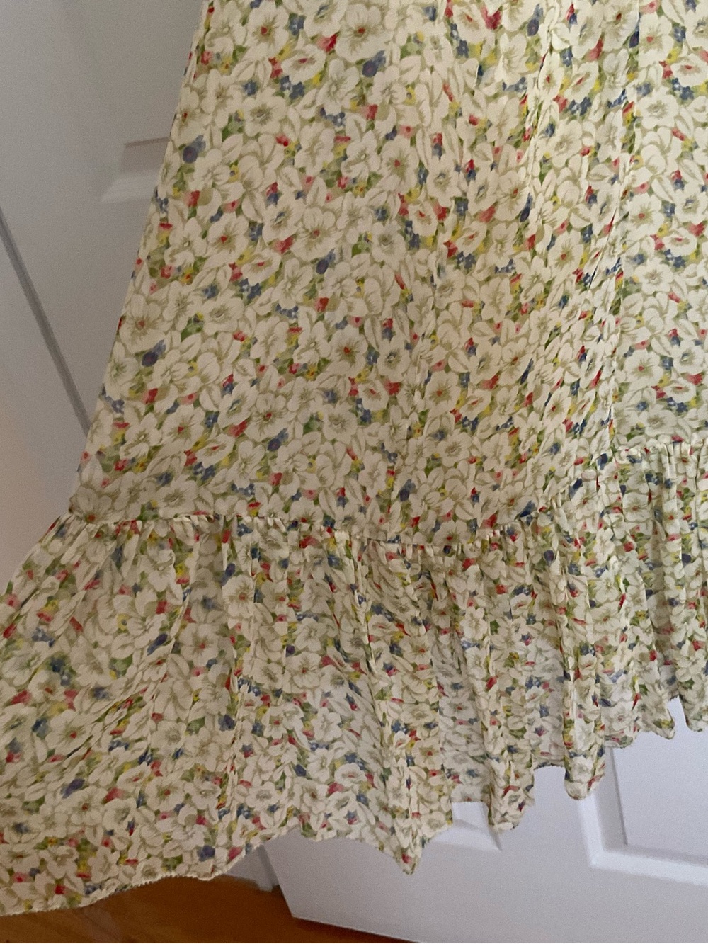 Doen Antoinette Dress - yellow Victorian floral - XS - ALTERATION - Picture 8 of 16
